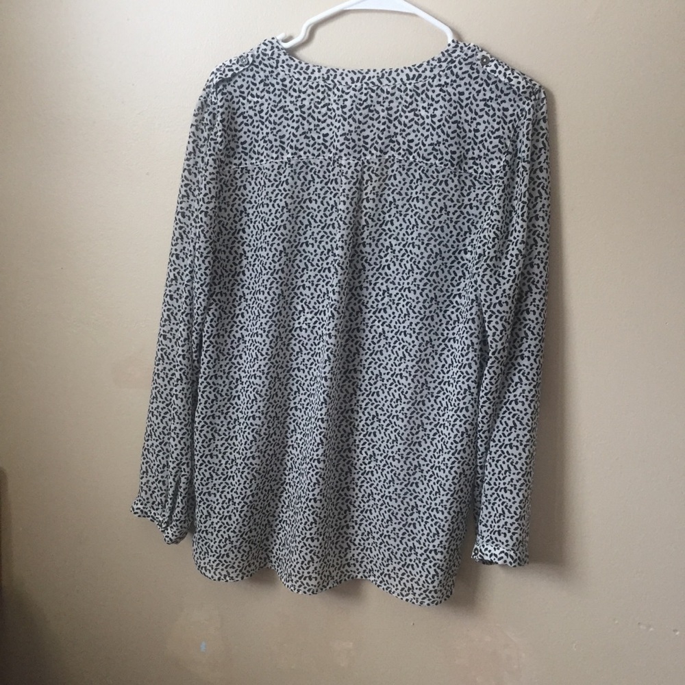 Sheer Patterned Blouse - image 4